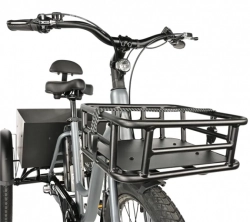 LEADER FOX CARGO - TRICYCLE LOVELO, FRONT MOTOR, GREY MATT