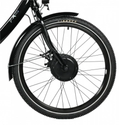 LEADER FOX CARGO - TRICYCLE BORMIO, BLACK SHINY