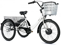 LEADER FOX CARGO - TRICYCLE BORMIO, WHITE MATT