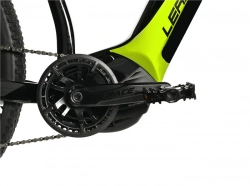 LEADER FOX E-BIKE OREM 27,5",17,5"-1, BLACK SHINY (PANASONIC 10 speed)