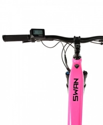 LEADER FOX E-BIKE SWAN GENT 29", 21,5"-2, PINK SHINY (MODEST)