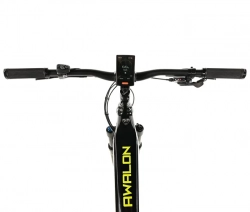 LEADER FOX E-BIKE AWALON GENT 27,5", 19,5"-1,  BLACK SHINY (M420)