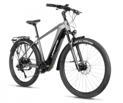 LEADER FOX E-BIKE 28" BARNET GENT -1, SILVER MATT  (M510)