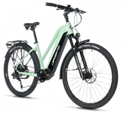 LEADER FOX E-BIKE 28" BARNET LADY -2, LIGHT GREEN (M510)