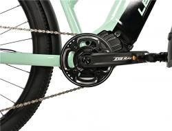 LEADER FOX E-BIKE 28" BARNET LADY 18"-2, LIGHT GREEN (M510)