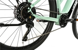 LEADER FOX E-BIKE 28" BARNET LADY 18"-2, LIGHT GREEN (M510)