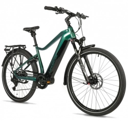 LEADER FOX E-BIKE 28" LUCAS GENT -1, GREEN BOTTLE (M420)