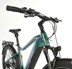 LEADER FOX E-BIKE 28" LUCAS GENT 19"-1, GREEN BOTTLE (M420)