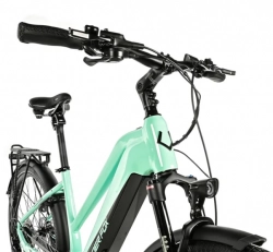 LEADER FOX E-BIKE 28" LUCAS LADY 16,5"-1, LIGHT GREEN  (M420)