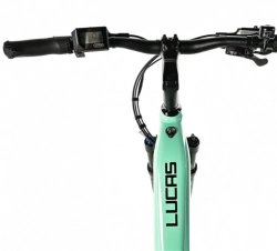 LEADER FOX E-BIKE 28" LUCAS LADY 16,5"-1, LIGHT GREEN  (M420)