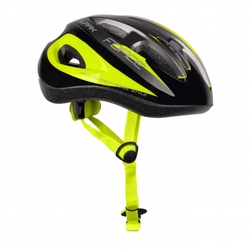 přilba FORCE LARK dětská, černo-fluo 