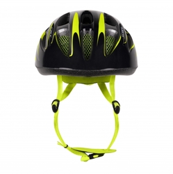 přilba FORCE LARK dětská, černo-fluo 