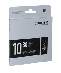 řetěz CONNEX 10s0 pro 10-kolo, stříbrný