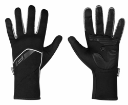 rukavice F GALE softshell, jaro-podzim, černé