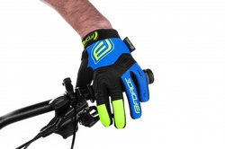 rukavice FORCE  MTB AUTONOMY, černo-modré 