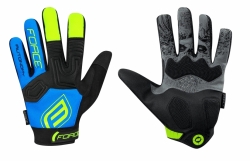 rukavice FORCE  MTB AUTONOMY, černo-modré 