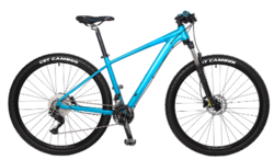 SCUD MEEKI 29" Altus/Alivio 2x9 disc, tyrkysový