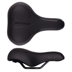 sedlo FORCE COMFORT GEL dámské turistické, černé