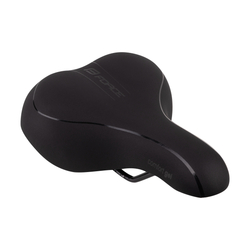 sedlo FORCE COMFORT GEL dámské turistické, černé