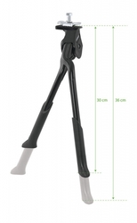 stojan F TWO 24-28" Al 2nohý pod rám+protikus,črn.