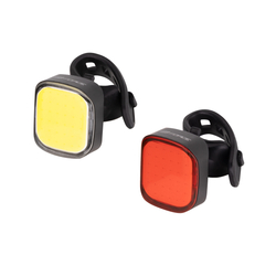 světla sada FORCE COB 2.0 USB přední+zadní
