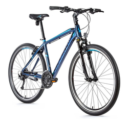 LEADER FOX TOSCANA PÁNSKÁ, CROSS 28", 3X9 SPEED,M:2021-1, VELIKOST RÁMU 22,5", MODRÁ