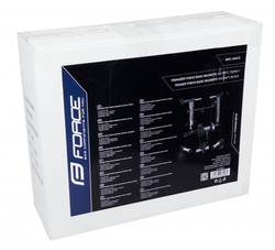 trenažér FORCE BASIC MAGNETIC 400watt Fe, černý