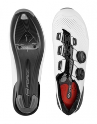 tretry FORCE ROAD WARRIOR CARBON, bílé
