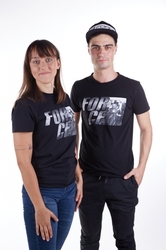 triko FORCE SPIRIT krátký rukáv,černé 