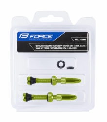 ventilky FORCE pro bezdušový systém 2xFV 44mm,zel.