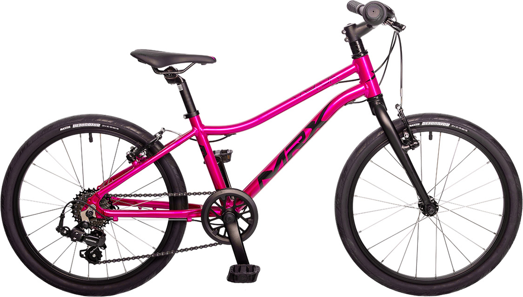 MRX KID GRIP 20" SHIMANO ALTUS GRIPSHIFT 1x7 V-brake, růžové 