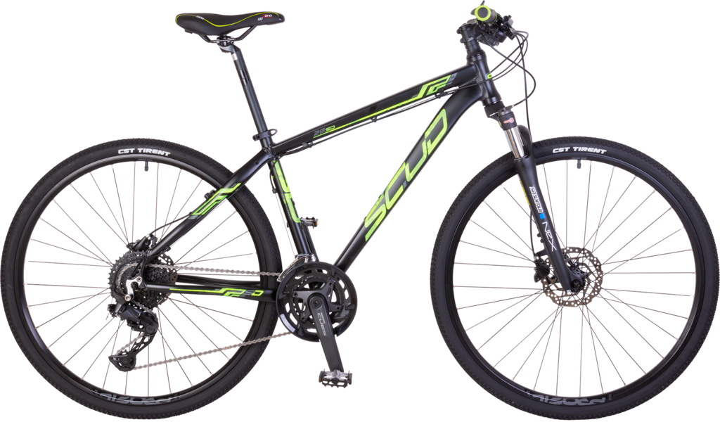SCUD IZAR 28" CUES 2x10 DISC, černo-modrá