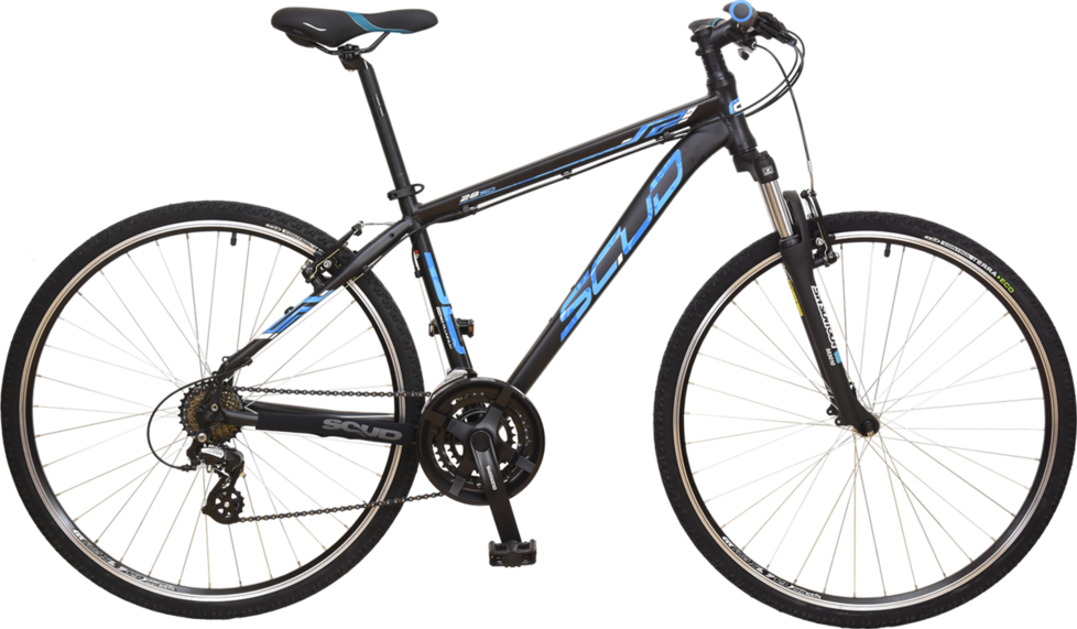 SCUD TILIA 28" Altus 3x7 V-brake, černo-modrá